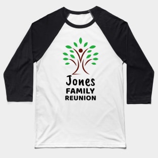 Jones Reunion Baseball T-Shirt